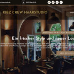 Kiez Crew Haarstudio Webseite online